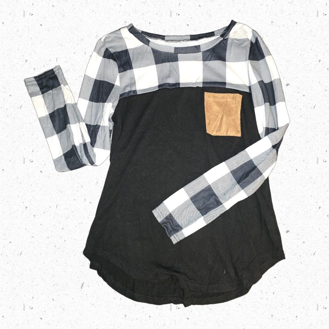Plaid Long Sleeve Shirt selected product image